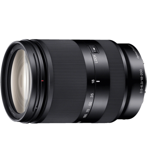 Sony 18-200mm f/3.5-6.3 OSS Zoom LE